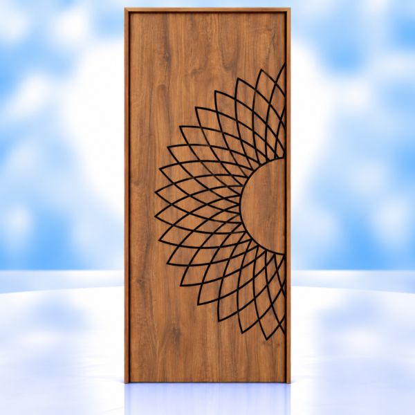 Radiant Petal Mica Door