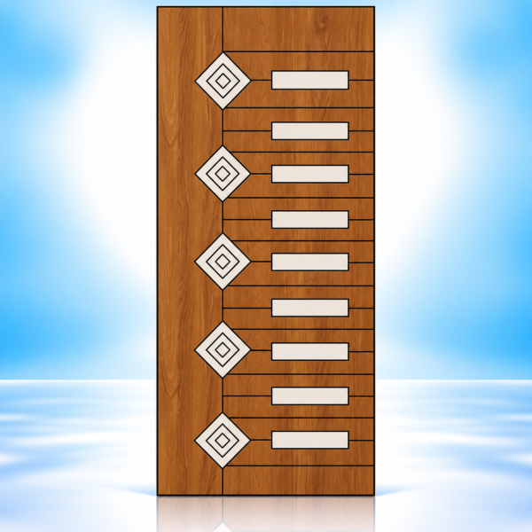 Diamond Ladder Mica Door