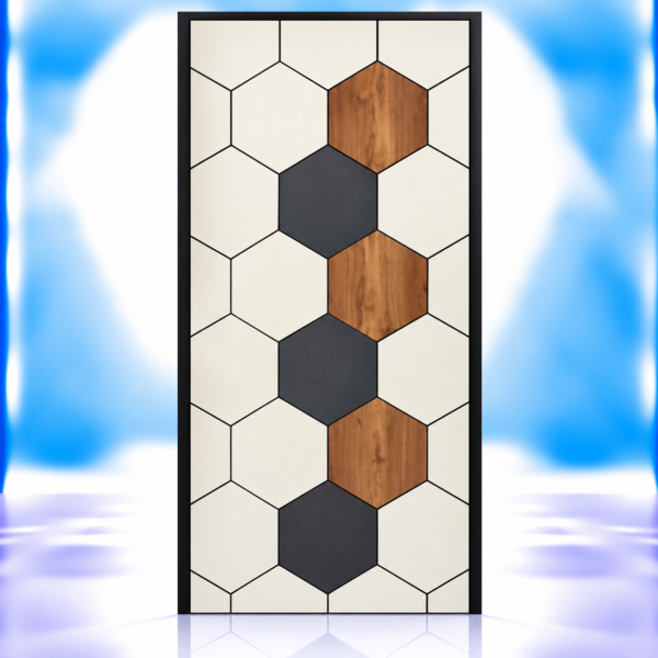 Hexa Hive Mica Door