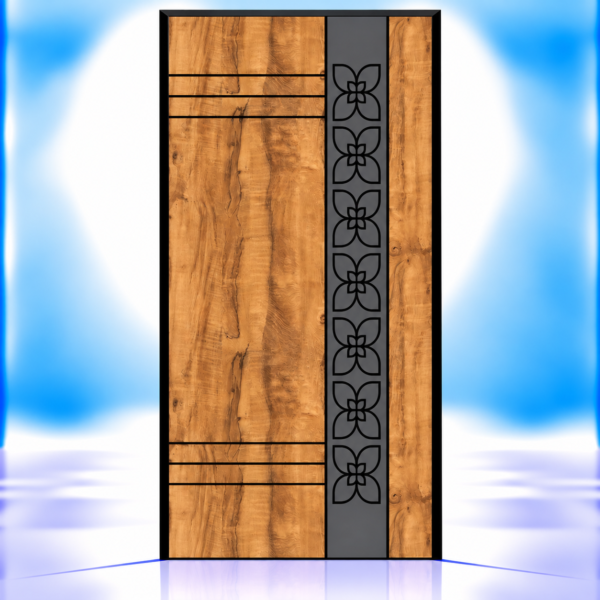 Floral Harmony Mica Door