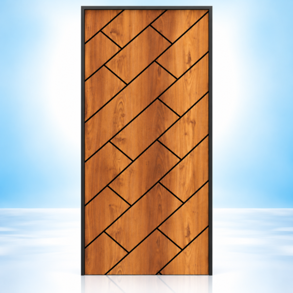 Herringbone Vista Mica Door