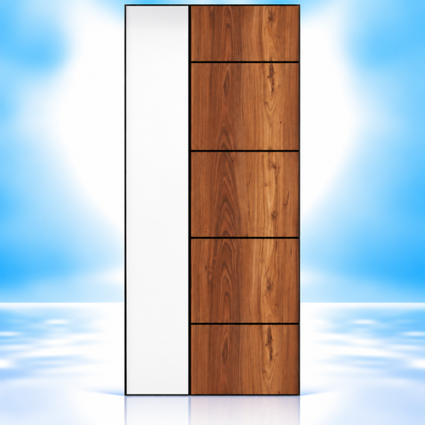Ivory Oak Mica Door