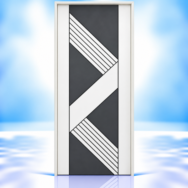 Ivory Vortex Mica Door