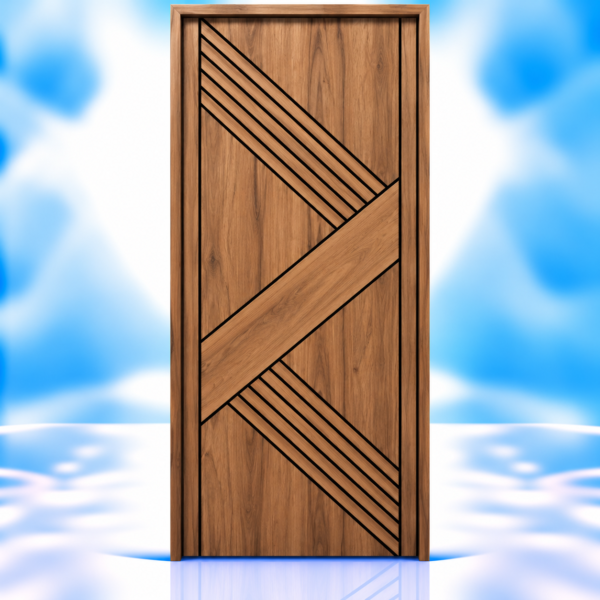 Diagonal Harmony Mica Door