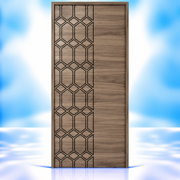 Diamond Lattice Mica Door